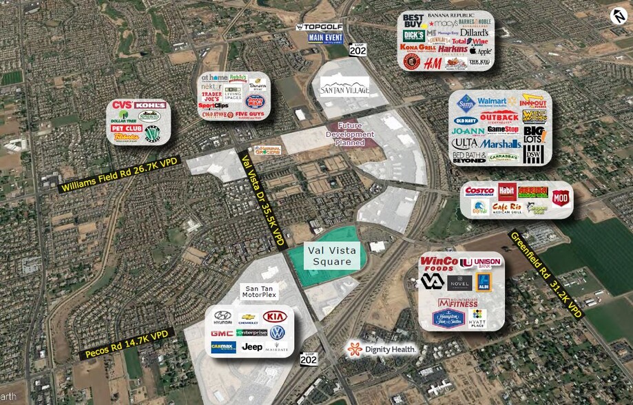 Primary Photo Of E Pecos Rd, Gilbert Land For Sale