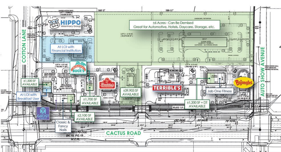 More Photos Of Cotton Ln & Cactus Rd, Surprise General Retail For Sale