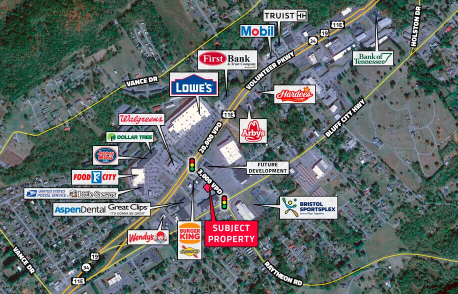 More Photos Of 1389 Volunteer Pky, Bristol Freestanding For Lease