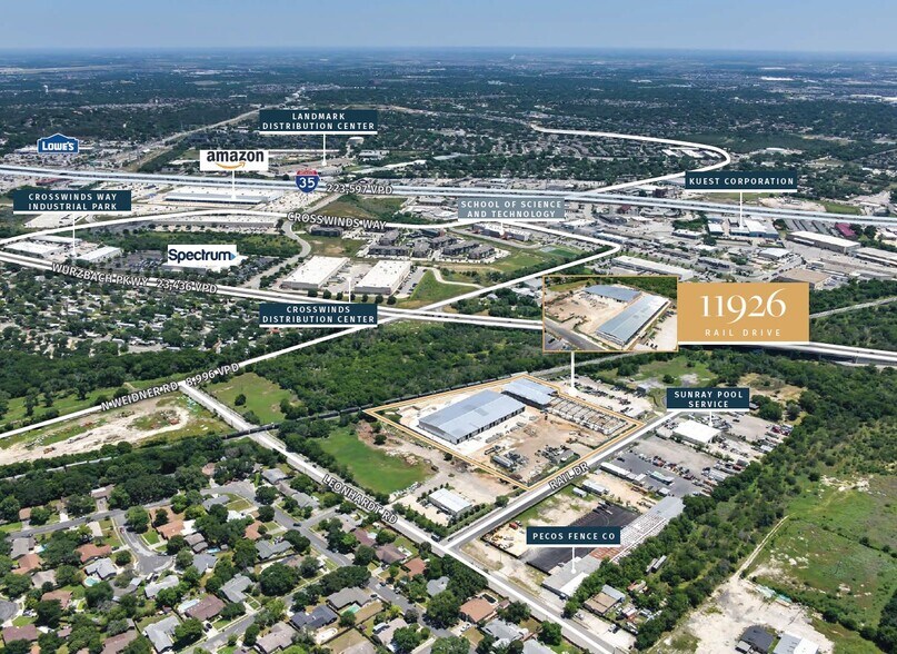 More Photos Of 11926 Rail Dr, San Antonio Unknown For Lease