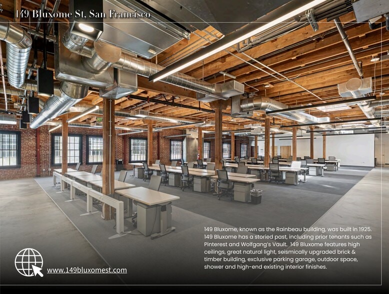 More Photos Of 149 Bluxome St, San Francisco Loft Creative Space For Sale