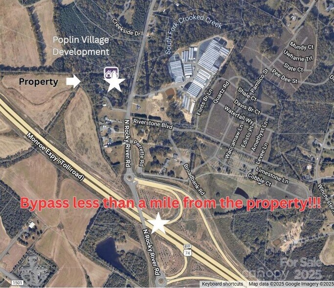 Primary Photo Of 3915 N Rocky River Rd, Monroe Land For Sale