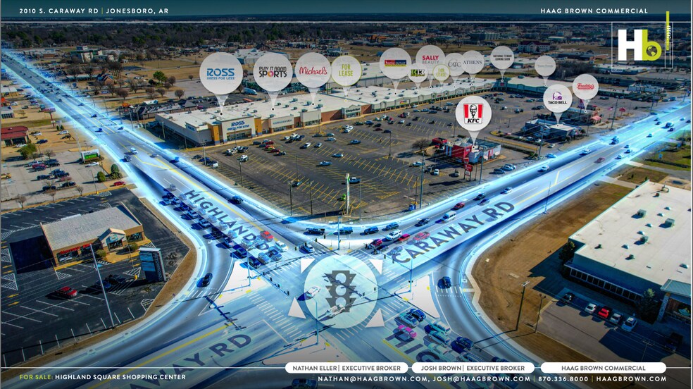 More Photos Of 2002-2220 S Caraway Rd, Jonesboro General Retail For Sale