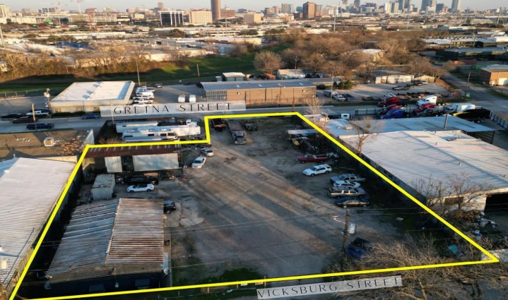Primary Photo Of 4814 Vicksburg St, Dallas Land For Lease