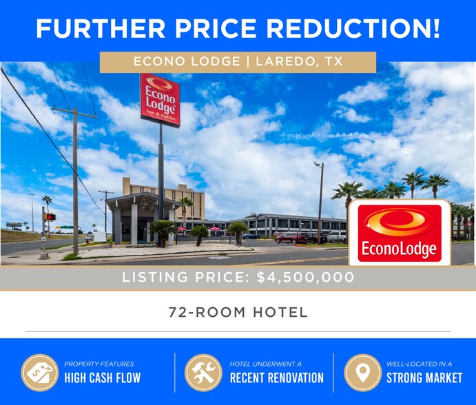 Primary Photo Of 2620 Santa Ursula Ave, Laredo Hotel For Sale
