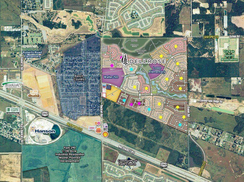 More Photos Of 17150 Becker rd, Hockley Storefront For Lease