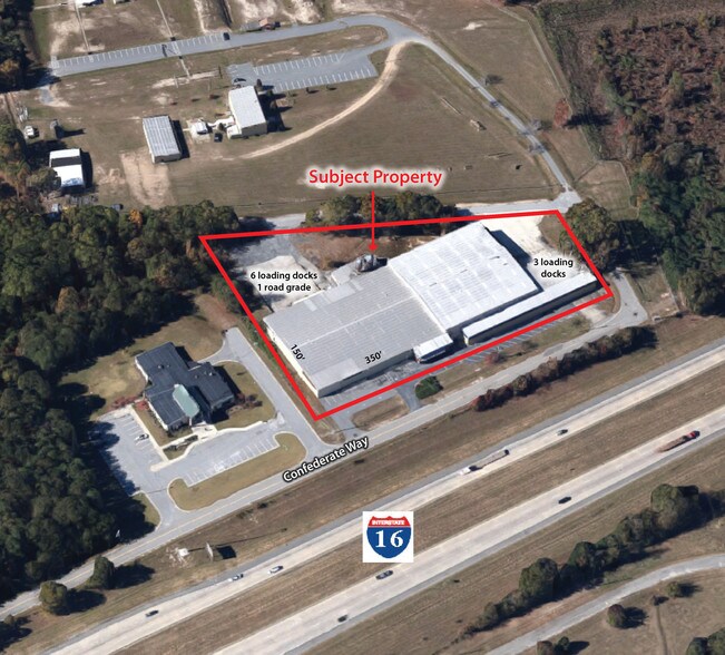 More Photos Of 4345 Confederate Way, Macon-Bibb Warehouse For Lease