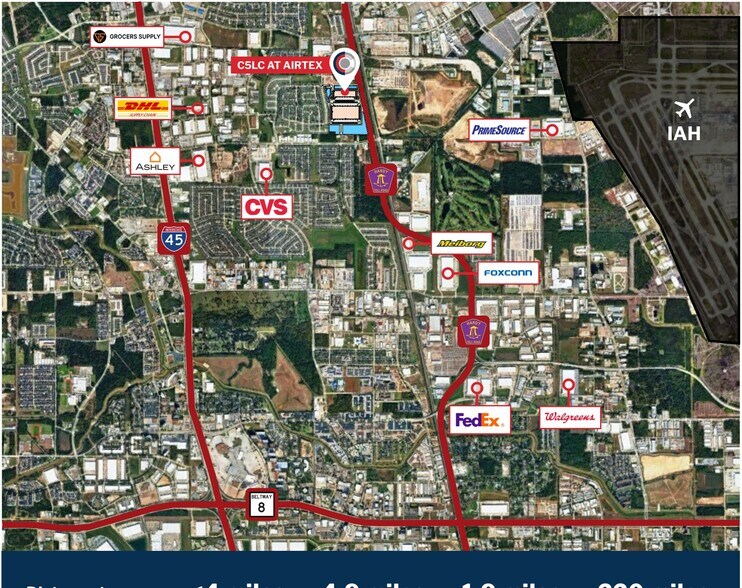 More Photos Of 20320 Hardy Road, Houston Distribution For Lease