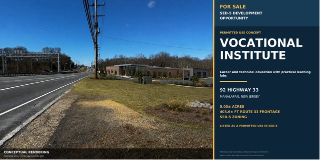 More Photos Of 92 State Hwy 33, Manalapan Township Warehouse For Sale