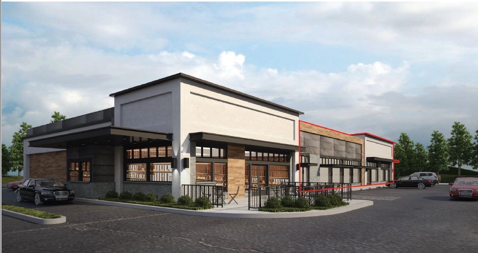 Primary Photo Of 400-404 Buffalo Plz, Sarver Restaurant For Lease