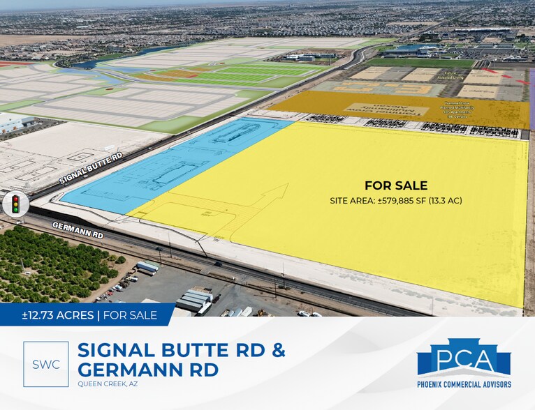 Primary Photo Of SWC Signal Butte & Germann Road, Queen Creek Land For Lease