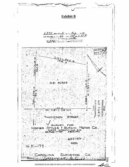 More Photos Of 2723 Poinsett Hwy, Greenville Land For Sale