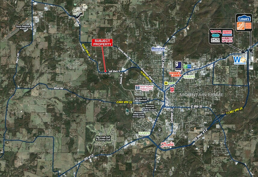 More Photos Of 2325 Highway 5 N, Mountain Home Freestanding For Sale