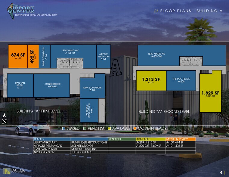 More Photos Of 5030 Paradise Rd, Las Vegas Unknown For Lease