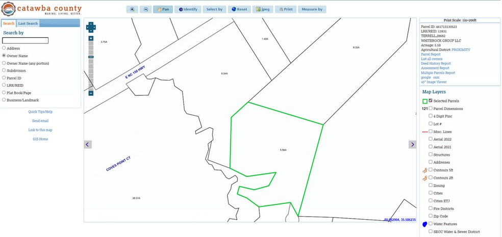 More Photos Of 7825 NC Highway 150 E, Terrell Land For Sale