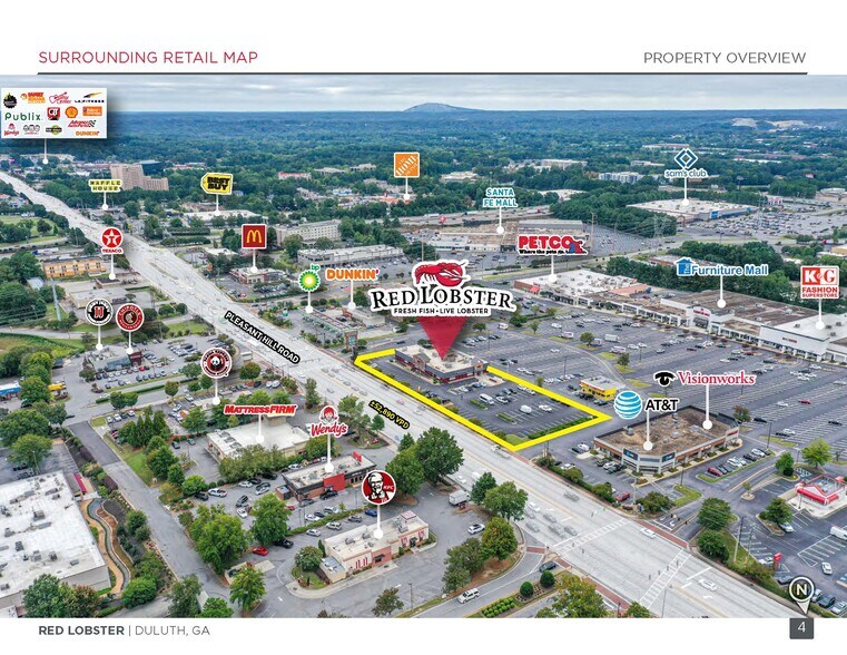 Primary Photo Of 2055-2131 Pleasant Hill Rd, Duluth Restaurant For Sale