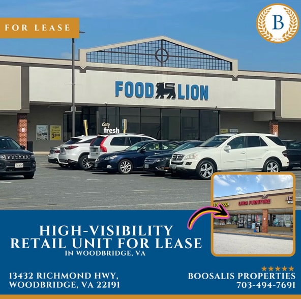 More Photos Of 13408-13450 Jefferson Davis Hwy, Woodbridge Unknown For Lease