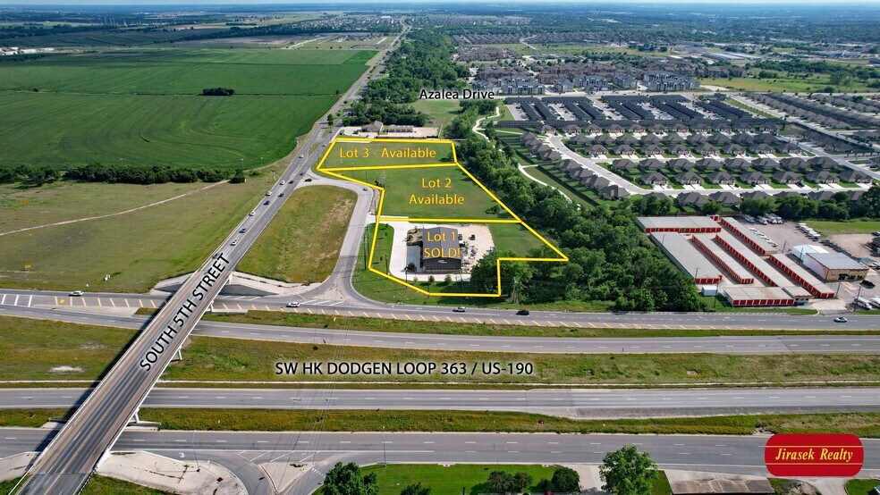 More Photos Of SW HK Dodgen Loop 363 & S 5th St @ State Hwy 36, Temple Land For Sale