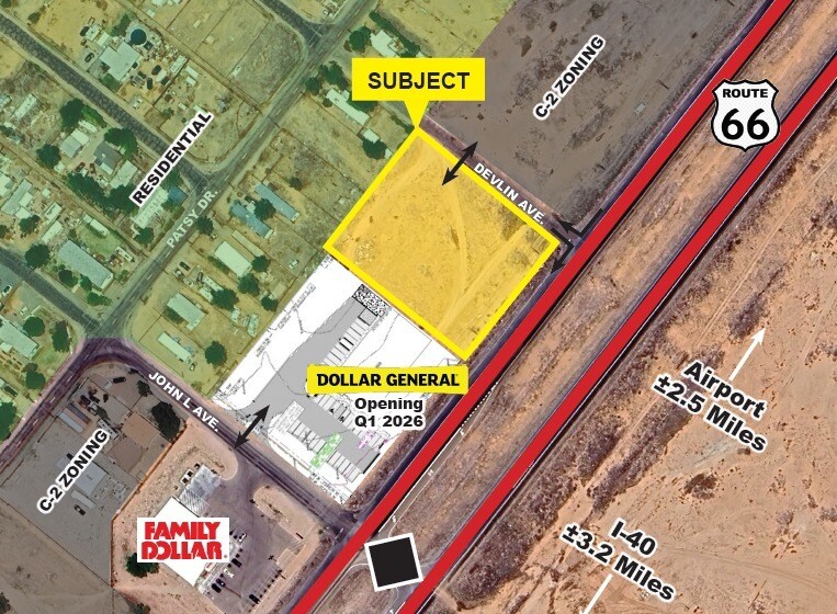 More Photos Of SWC Highway 66 & Devlin Ave, Kingman Land For Lease