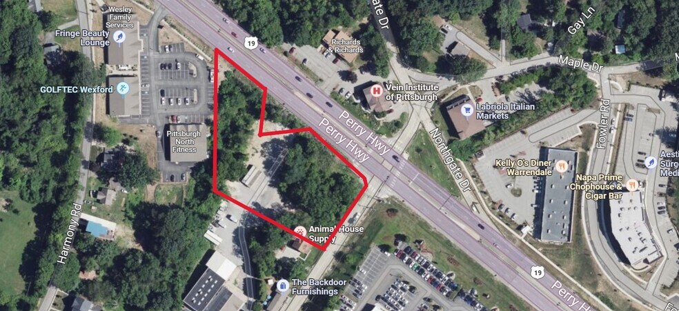 Primary Photo Of 15049 Perry Hwy, Wexford Land For Sale