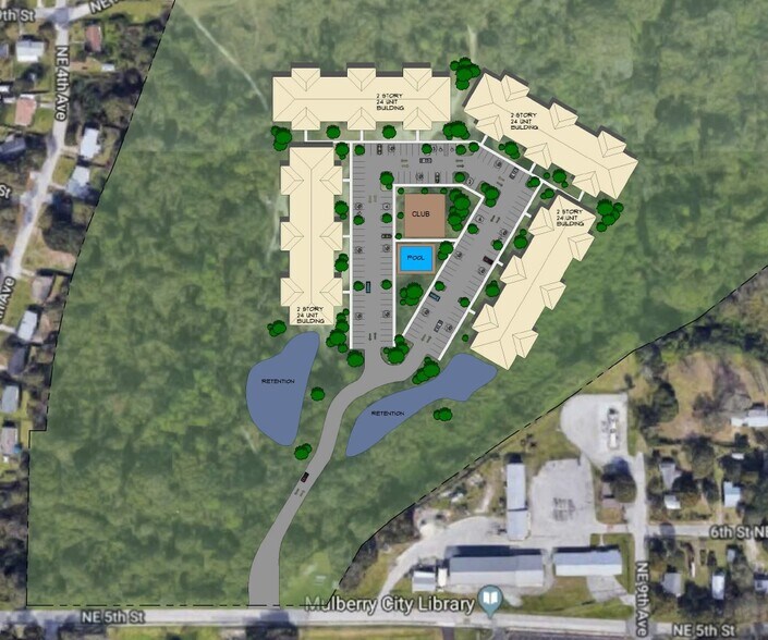 More Photos Of NE 5th St, Mulberry Land For Sale