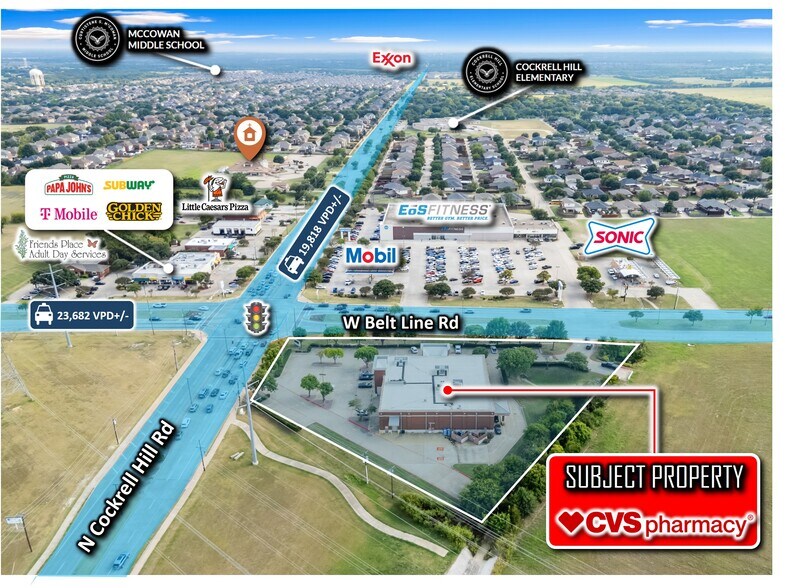 More Photos Of 1305 W Belt Line Rd, DeSoto Drugstore For Sale