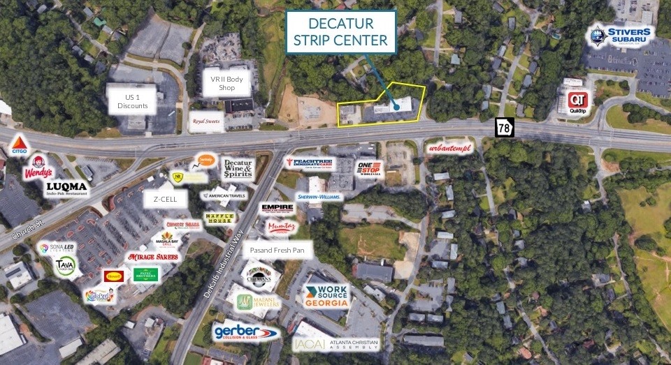More Photos Of 1850 Lawrenceville Hwy, Decatur Freestanding For Lease
