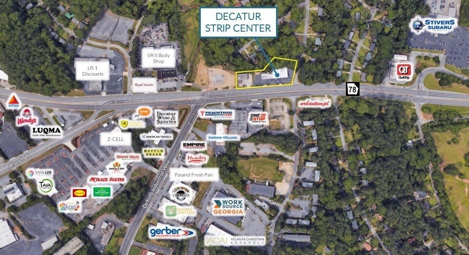 More Photos Of 1850 Lawrenceville Hwy, Decatur Freestanding For Lease