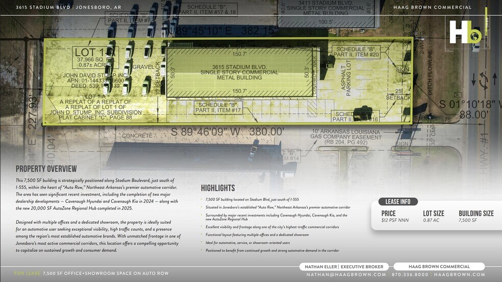 More Photos Of 3615 Stadium Blvd, Jonesboro Freestanding For Lease
