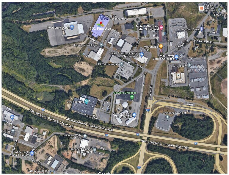 More Photos Of 102 1st Ave, Chicopee Manufacturing For Lease