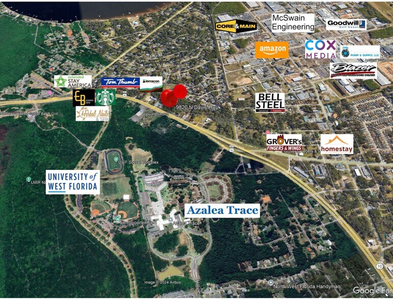 More Photos Of 9820 Davis Hwy, Pensacola Land For Sale