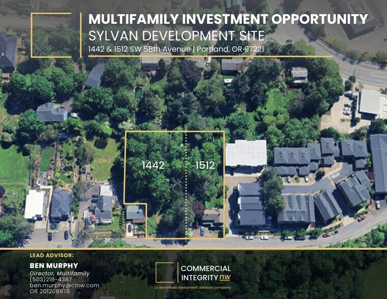Primary Photo Of 1442-1512 SW 58th Ave, Portland Land For Sale
