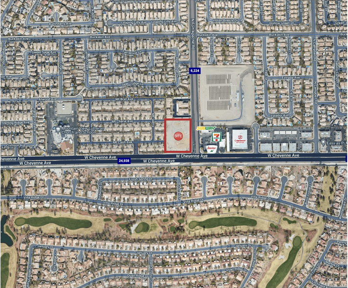 Primary Photo Of 9214 W Cheyenne Ave, Las Vegas Land For Sale