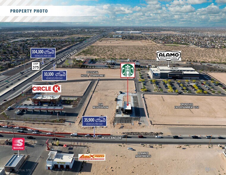 More Photos Of 12349 Pellicano Dr, El Paso Freestanding For Sale