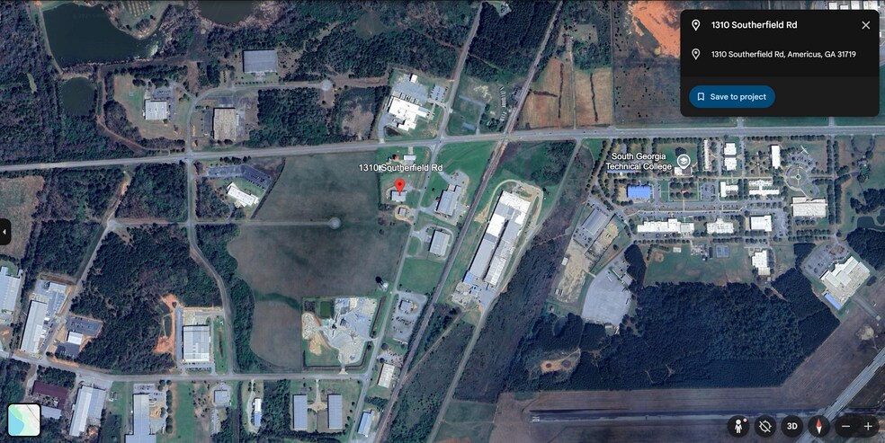 Primary Photo Of 1310 Southerfield Rd, Americus Warehouse For Sale