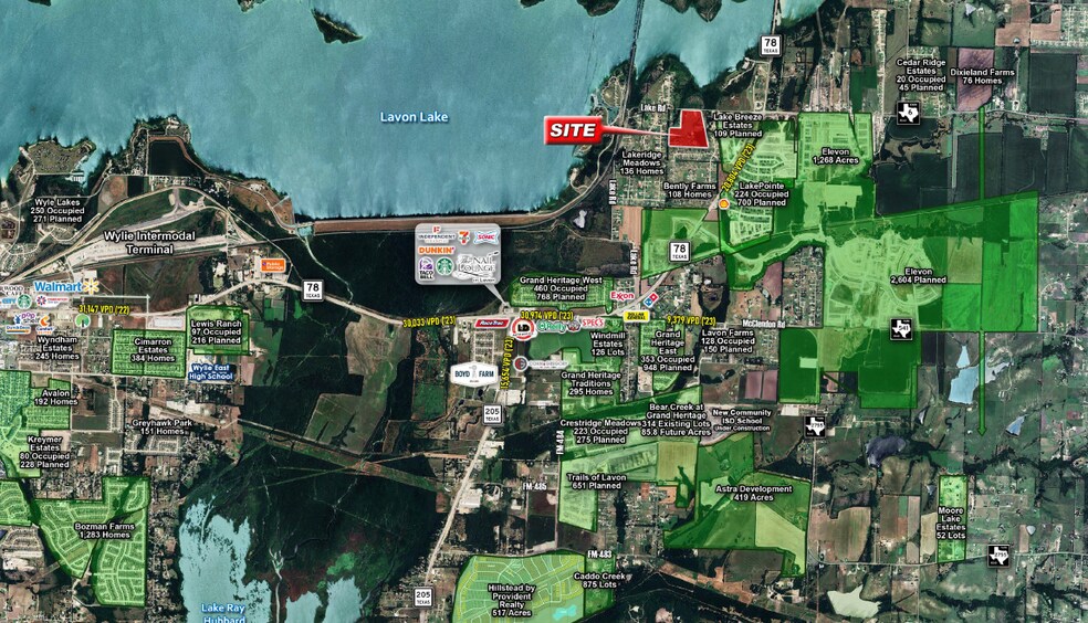 More Photos Of 486 Lake Rd. rd, Lavon Land For Sale