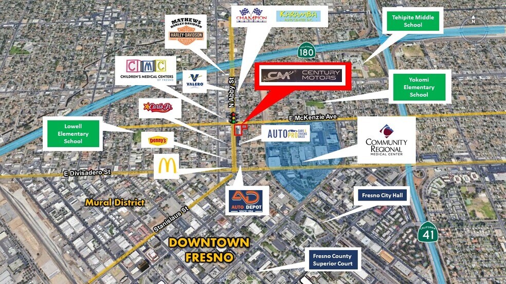 More Photos Of 276 N Abby St, Fresno Auto Dealership For Sale