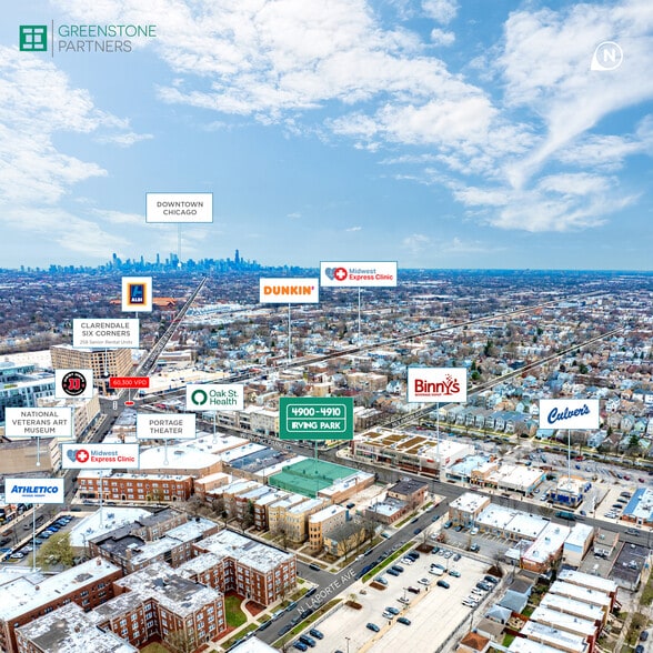 More Photos Of 4900-4910 W Irving Park Rd, Chicago Storefront For Lease