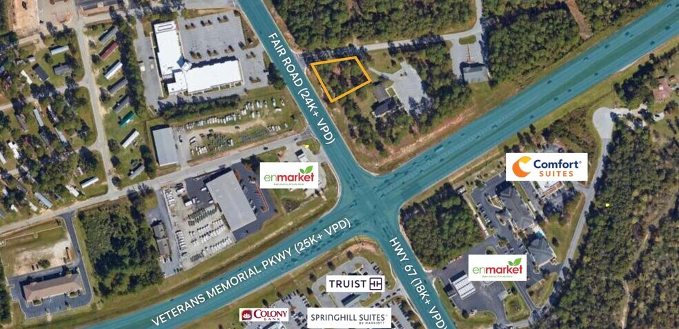 More Photos Of 1608 Fair Rd, Statesboro Land For Sale