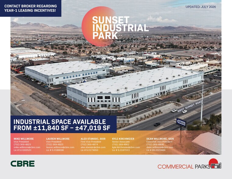 Primary Photo Of 748 W Sunset Rd, Henderson Manufacturing For Lease