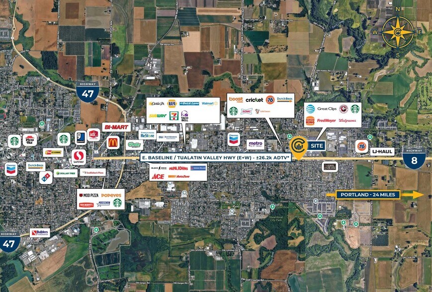 More Photos Of Baseline & 20th, Cornelius Land For Sale