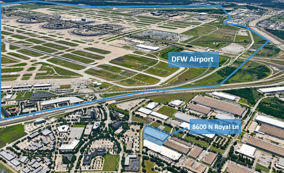 More Photos Of 8600 N Royal Ln, Irving Distribution For Lease