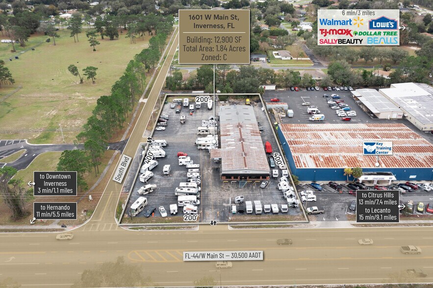 More Photos Of 1601 W Main St, Inverness Auto Dealership For Sale