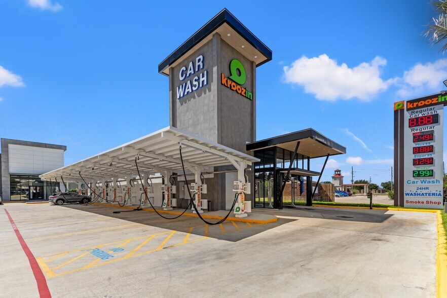Primary Photo Of 19533 Clay Rd, Katy Carwash For Sale