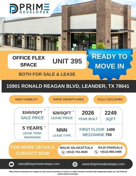 More Photos Of 15901 Ronald Reagan Blvd, Leander Unknown For Lease