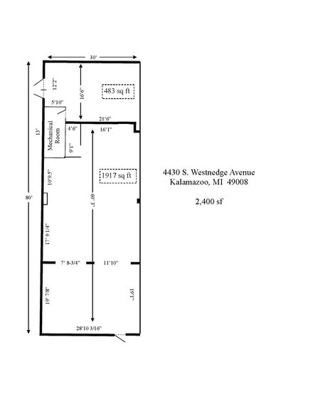 More Photos Of 4412-5431 S Westnedge Ave, Kalamazoo Storefront Retail Office For Lease