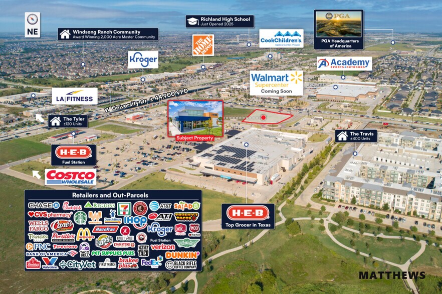 More Photos Of NWC of Gordon Heights Lane and FM 423 Ln, Little Elm General Retail For Sale