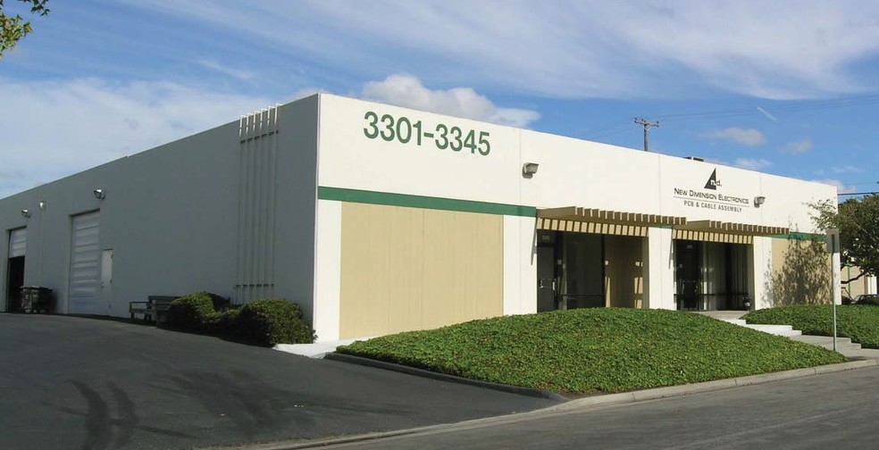 Primary Photo Of 3301-3345 Keller St, Santa Clara Manufacturing For Lease