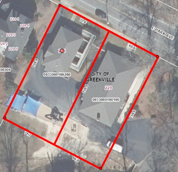 Primary Photo Of 226 E Park Ave, Greenville Specialty For Sale