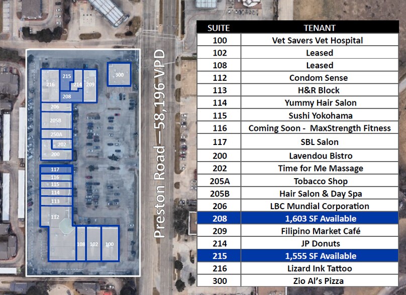 More Photos Of 19009 Preston Rd, Dallas Unknown For Lease
